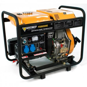 Электростанция дизель 1 Ф FGD6500E 4.5кВт FORTE
