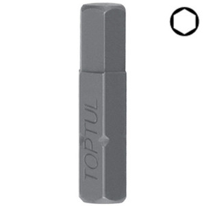Насадка отверточная TOPTUL HEX 1/4" 25 мм 4 мм FSDA0804