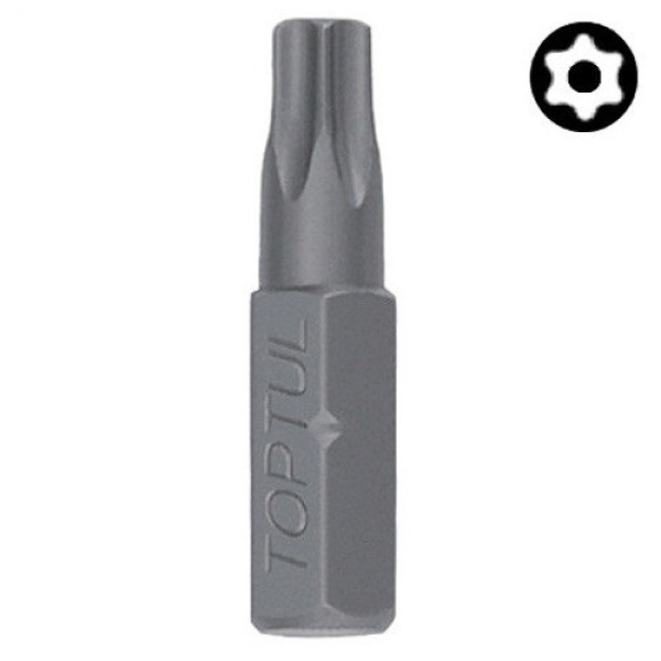 Фото - Біта з отвором TOPTUL TORX T25 1/4" 25 мм FSGA0825