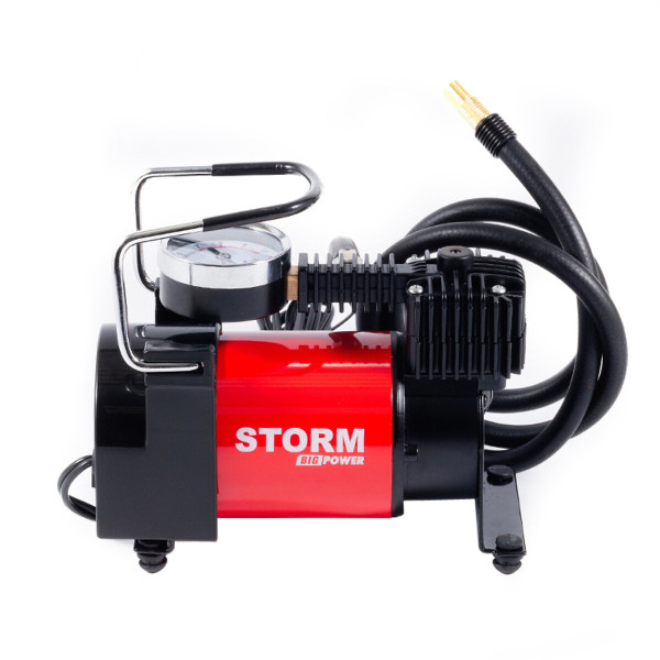 Фото - Компресор автомобільний Storm Big Power 10 Атм 37 л/хв 170 Вт