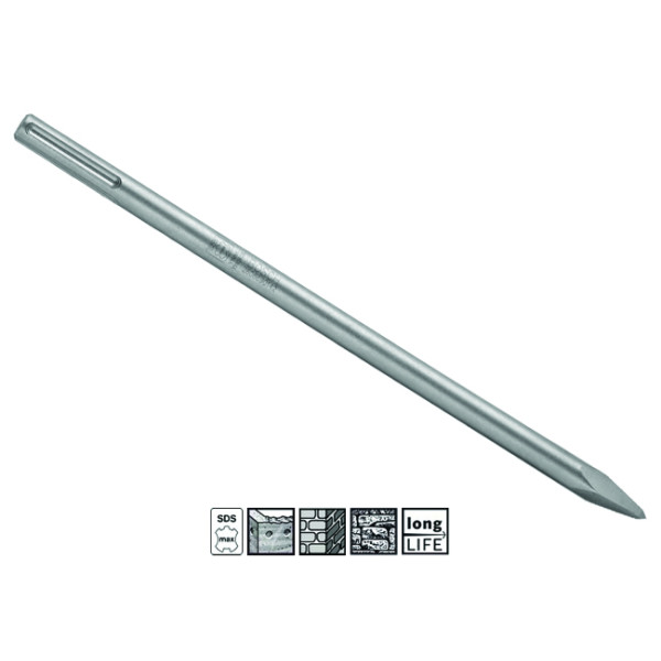 Картинка - Зубило пиковое Bosh SDS-max 600 мм