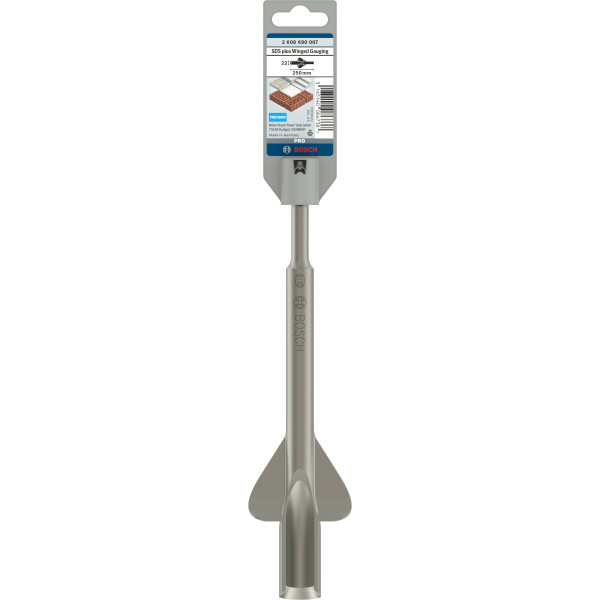 Фото - Зубило канальне Bosch PRO SDS-Plus 22x250мм