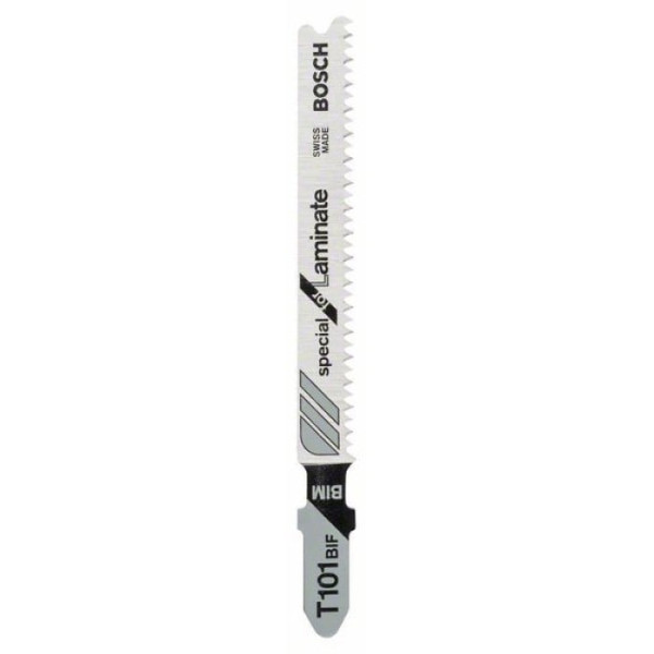 Картинка - Пилка для лобзика Bosch T101BIF 83 мм 5 шт (2608636431)