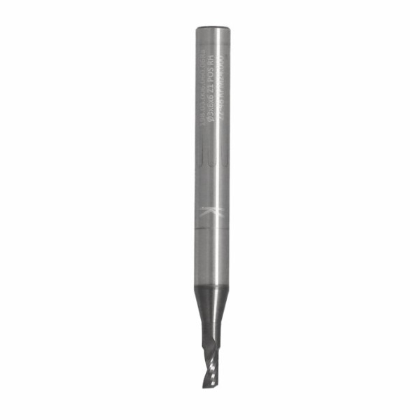 Картинка - Фреза ITA TOOLS VHM Z1 D=3 I=6 L=60 S=6 RH позитив алюминия и пластик покрытия HC SP01.03.006.060.06HR