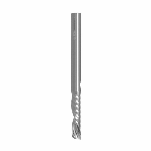 Фото - Фреза ITA TOOLS VHM Z1 D=8 I=35 L=100 S=8 RH негатив, для plexi ST51.08.035.100.08R