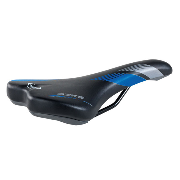 Картинка - Седло велосипедное Selle Monte Grappa Dike, черно-синее