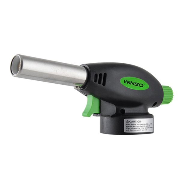 Картинка - Газовая горелка Winso, сопло: Ø 19мм, длина 68мм с автоматическим пьезоподжигом, керам. защита 260220
