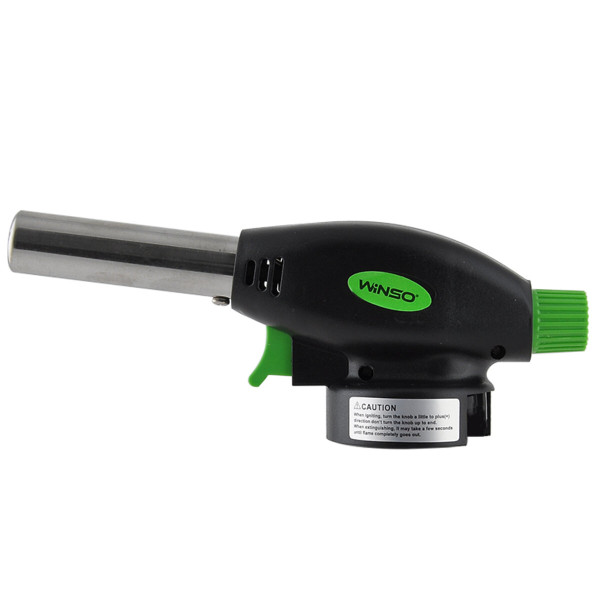 Картинка - Газовая горелка Winso, сопло: Ø 19мм, длина 68мм с автоматическим пьезоподжигом, керам. защита 260220