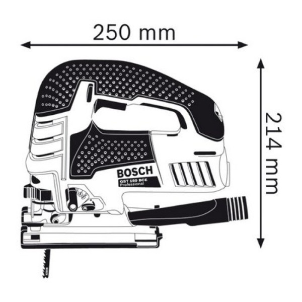 Картинка - Лобзик електричний Bosch GST 150 BCE (0601513000)