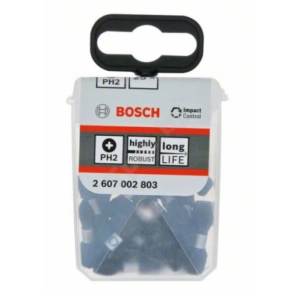 Картинка - Бита Bosch Impact Control PH2x25 мм (2607002803)