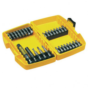 Набор насадок DeWALT DT7922B (29 шт) Ph1, 2x6, 3, Pz1, 2x6, 3, Torx10, 15, 20, 25, 30, 40, шлиц 5.