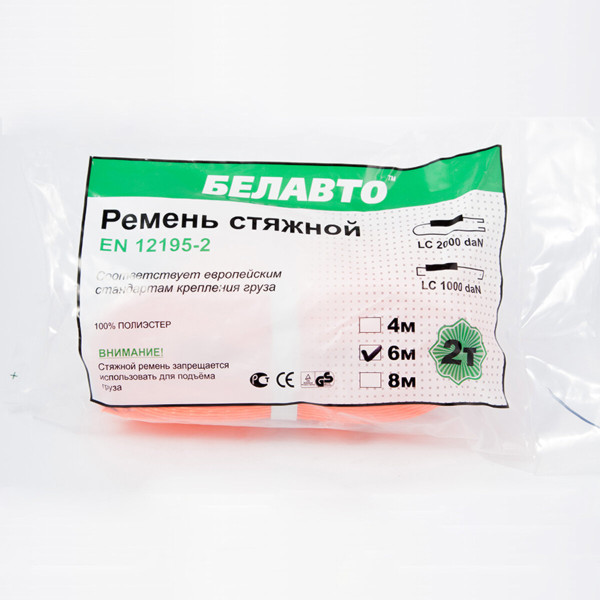 Фото - Стяжний ремінь Белавто BC2-6 2т, 6м