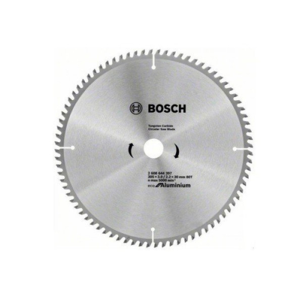 Картинка - Диск пильный Bosch Eco for Aluminium 305х30х80Т (2608644397)