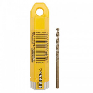 Сверло по металлу DeWALT "EXTREME INDUSTRIAL COBALT" HSS-CO кобаль, d=4.2 мм.,L =75 мм,L=43 мм,10 шт