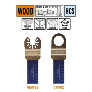 Пильное полотно W = 22 I = 48 TPI = 18 1 шт. крепления под Fein i Festool (OMS02)