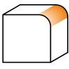 Картинка 1 - Фреза радиусная с сменными ножами HM D = 27 R = 2 L = 57,5 ​​S = 6,35 (661.021.41)