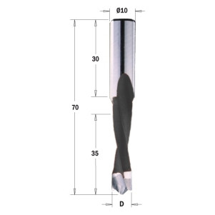 Свердло NP HW D = 6 I = 35 L = 70 S = 10x30 RH XTREME-HW (311.060.41)