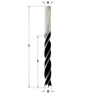 Свердло NP HS D = 13 I = 93 L = 151 S = 10 RH (хвіст-к циліндр.) (517.130.51)
