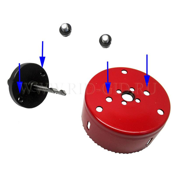Картинка - Оправка R4 для коронок M67 - M152