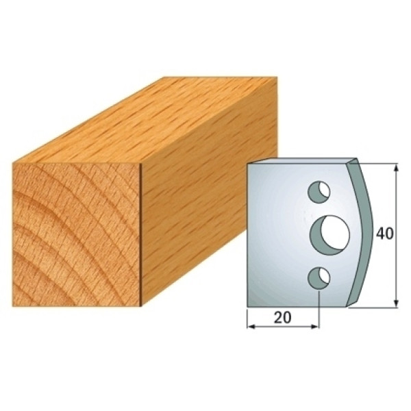 Фото - Ножі HSS 40x4 mm (690.000)