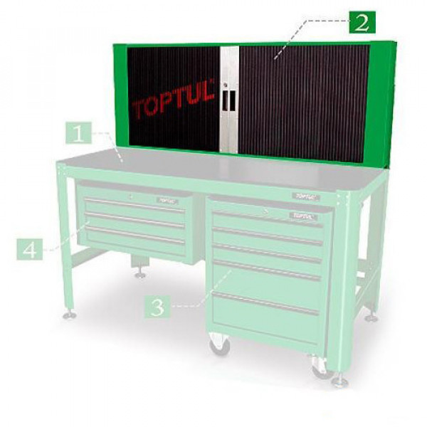 Картинка - Полка для верстака TOPTUL TAAD1602