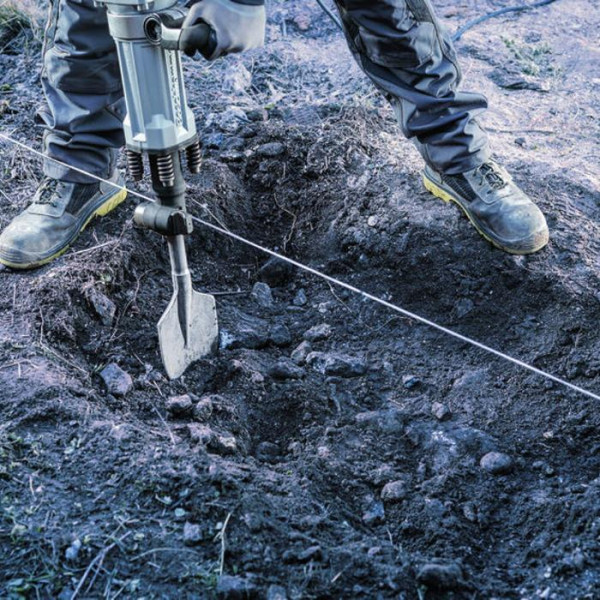 Фото - Лопаткове зубило Bosch PRO Hex 30-4C закруглене, 135x400 мм