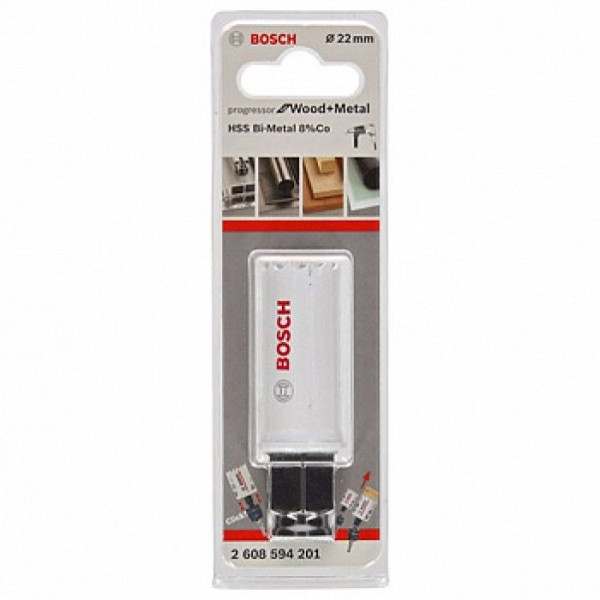 Картинка - Коронка Bosch Progressor for Wood&Metal 22 мм (2608594201)