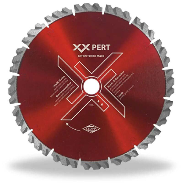 Картинка - Диск алмазный CEDIMA BETON TURBO MAXX 350x20x3.2 мм (50006670)