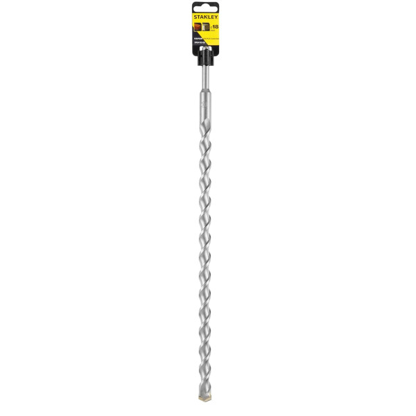 Картинка - Сверло (Бур) по бетону, камню STANLEY SDS+ Ф= 18 x 450 /400 мм