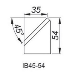 Різець для внутрішньої фаски 45° Promotech NOZ-000026