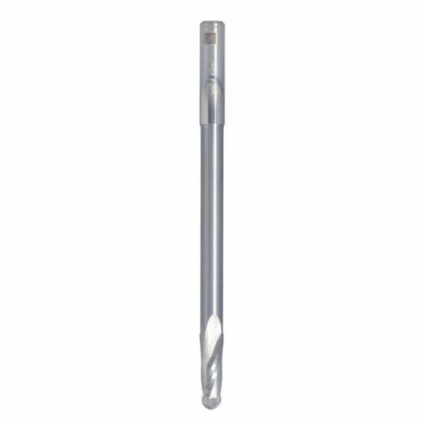 Фото - Фреза ITA TOOLS VHM Z2 D=10 I=30 L=150 S=10 RH чистова, радіус R=5 редукція 0,5 , кінцевик 40мм SQ32.10.030.150.10R