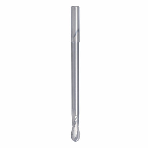 Фото - Фреза ITA TOOLS VHM Z2 D=10 I=30 L=150 S=10 RH чистова, радіус R=5 редукція 0,5 , кінцевик 40мм SQ32.10.030.150.10R