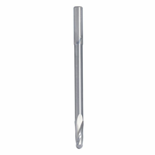 Фото - Фреза ITA TOOLS VHM Z2 D=10 I=30 L=150 S=10 RH чистова, радіус R=5 редукція 0,5 , кінцевик 40мм SQ32.10.030.150.10R