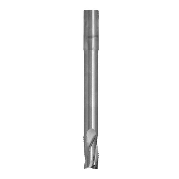 Картинка - Фреза ITA TOOLS VHM Z3 D=20 I=40 L=200 S=20 RH позитив с ломателем стружки редукция I1=150 0,5мм позитив SR34.20.040.200.20Ra