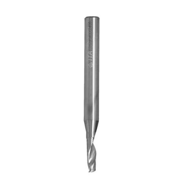 Картинка - Фреза ITA TOOLS VHM Z1 D=4 I=13 L=60 S=6 RH позитив для plexi полированная спираль полированная ST36.04.013.060.06R
