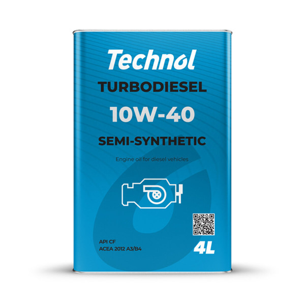 Фото - Моторне масло Technol Turbodiesel 10W-40, 4л