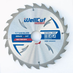 Пиляльний диск WellCut 200x32, 24Т