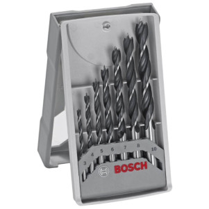 Набір свердл по дереву Bosch 3 - 10 мм 7 шт