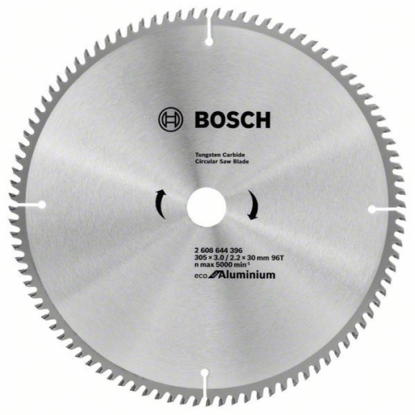 Картинка - Диск пильный Bosch Eco for Aluminium 305х30х96Т (2608644396)