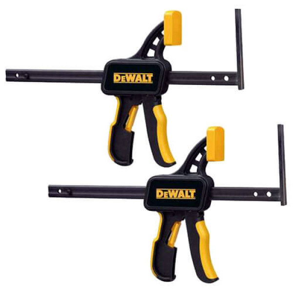 Картинка - Струбцины DeWALT для направляющих шин DWS5021/DWS5022/DWS5023, 2 шт.