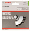 Фото 2 - Щітка конусна плетений дріт Bosch Heavy for Inox 115 мм М14