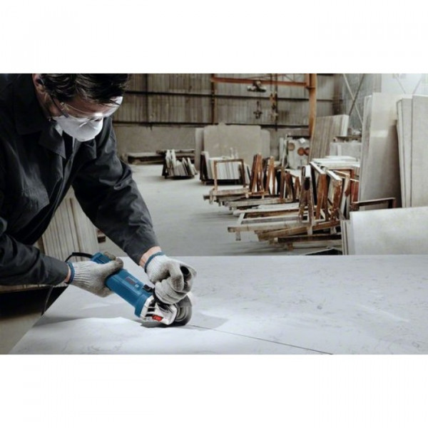 Картинка - Угловая шлифмашина Bosch GWS 750-125 Professional (0601394001)