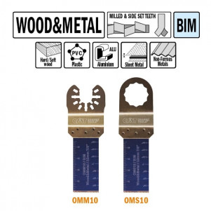 Пильное полотно W = 22 I = 48 TPI = 18 5 шт. универсальное крепление OMM10