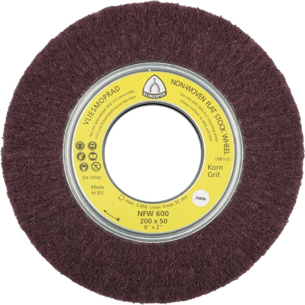 Картинка - Лепестковый круг из нетканого абразивного материала Klingspor NFW 600 (258898)