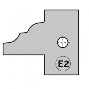 Пара ножей тип E2 (25x29,8x2) для 694.015 (695.015.E2)