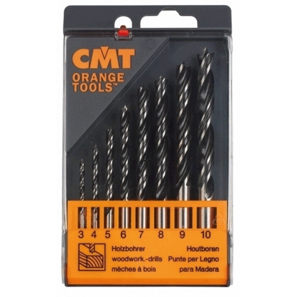 Картинка - Комплект сверл P HS D = 3-4-5-6-7-8-9-10 Z = 4 RH (517.002.01)