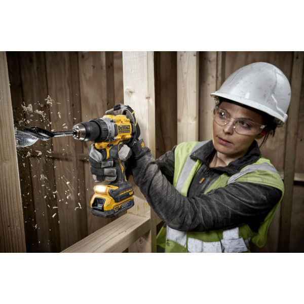 Фото - Акумуляторна безщіткова дриль-шурупокрут DeWALT DCD800E2T
