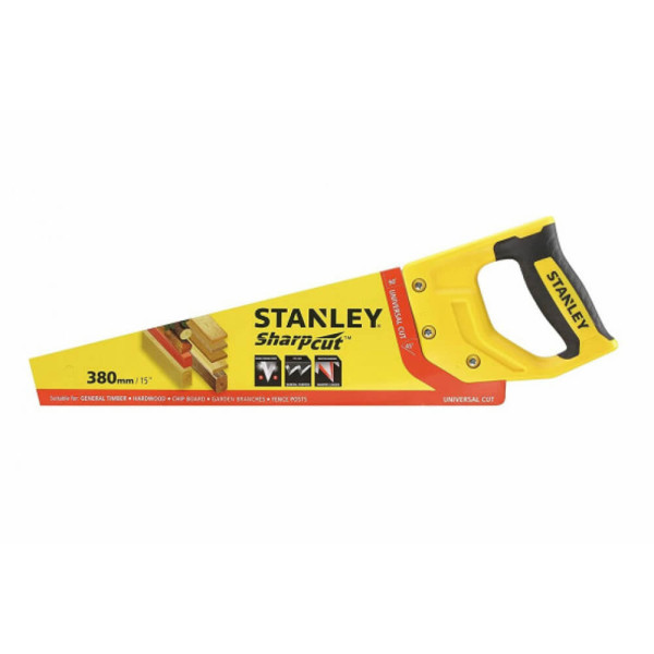 Фото - Ножівка STANLEY SHARPCUT 380 мм (STHT20366-1)
