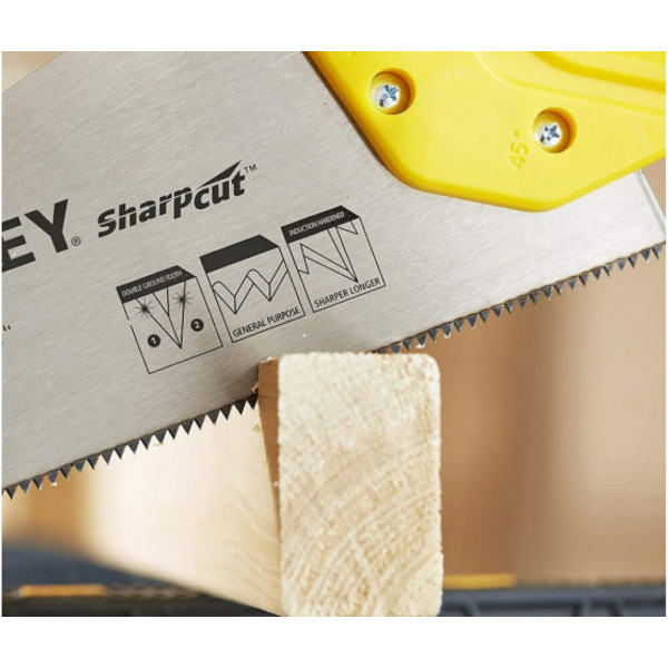 Фото - Ножівка STANLEY SHARPCUT 380 мм (STHT20366-1)