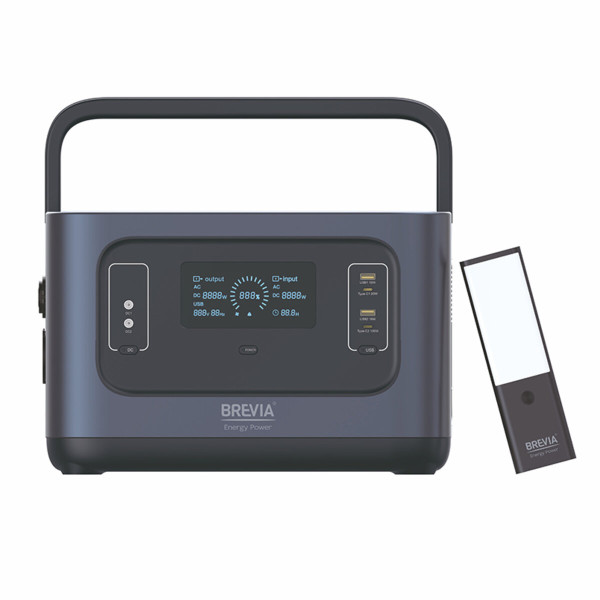 Картинка - Зарядная станция Brevia ePower1000 1008Wh LiFePO4